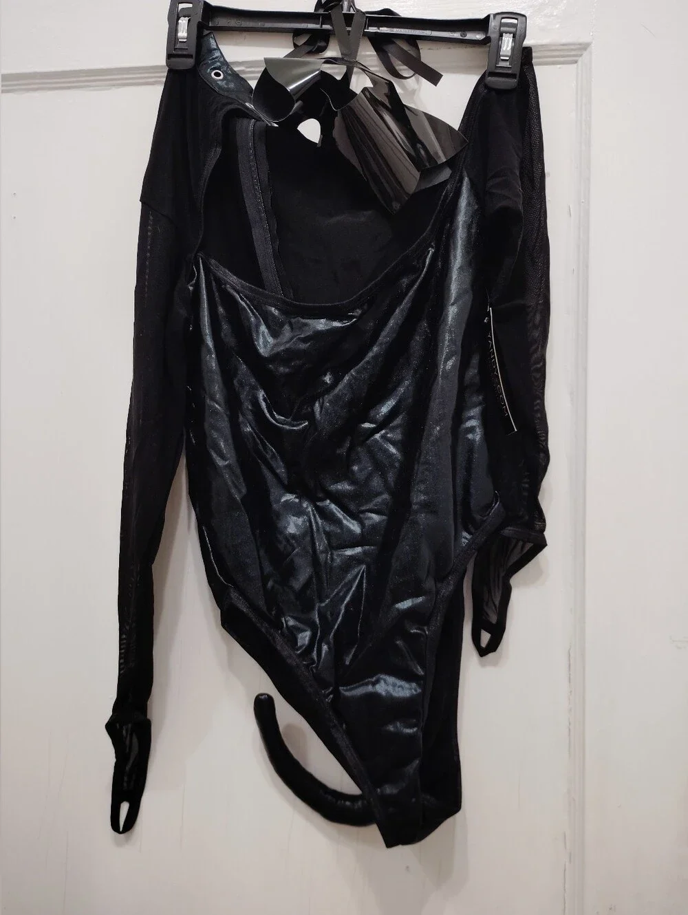 New Naughty Kitty Cat Woman Costume L/XL Halloween Cosplay Lingerie